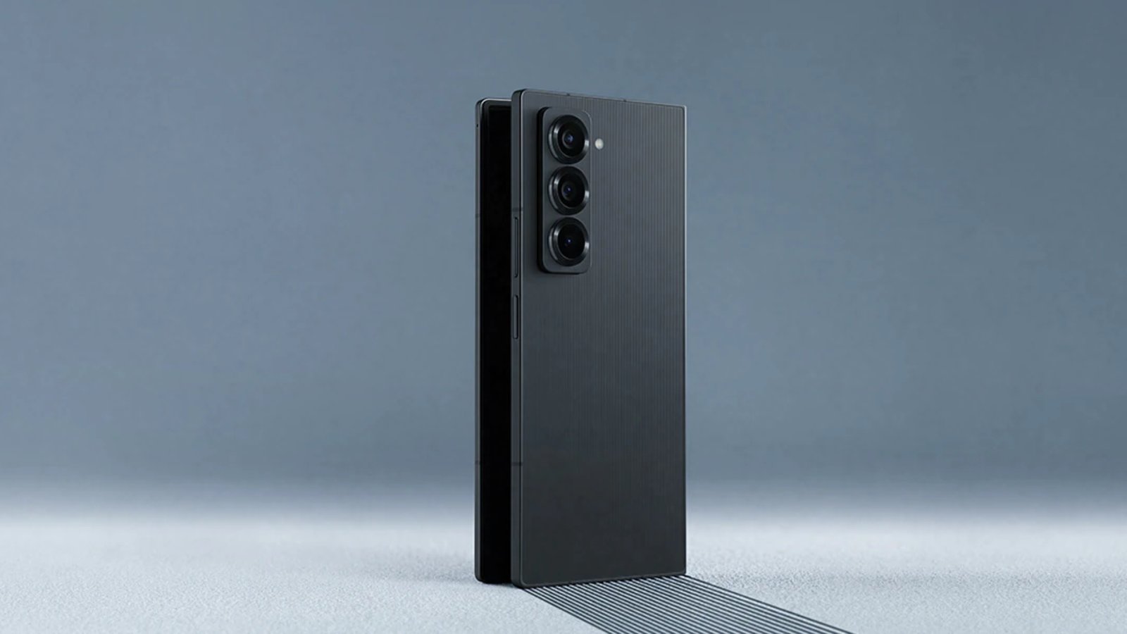 Rear view of Samsung Galaxy Z Fold Special Edition.
