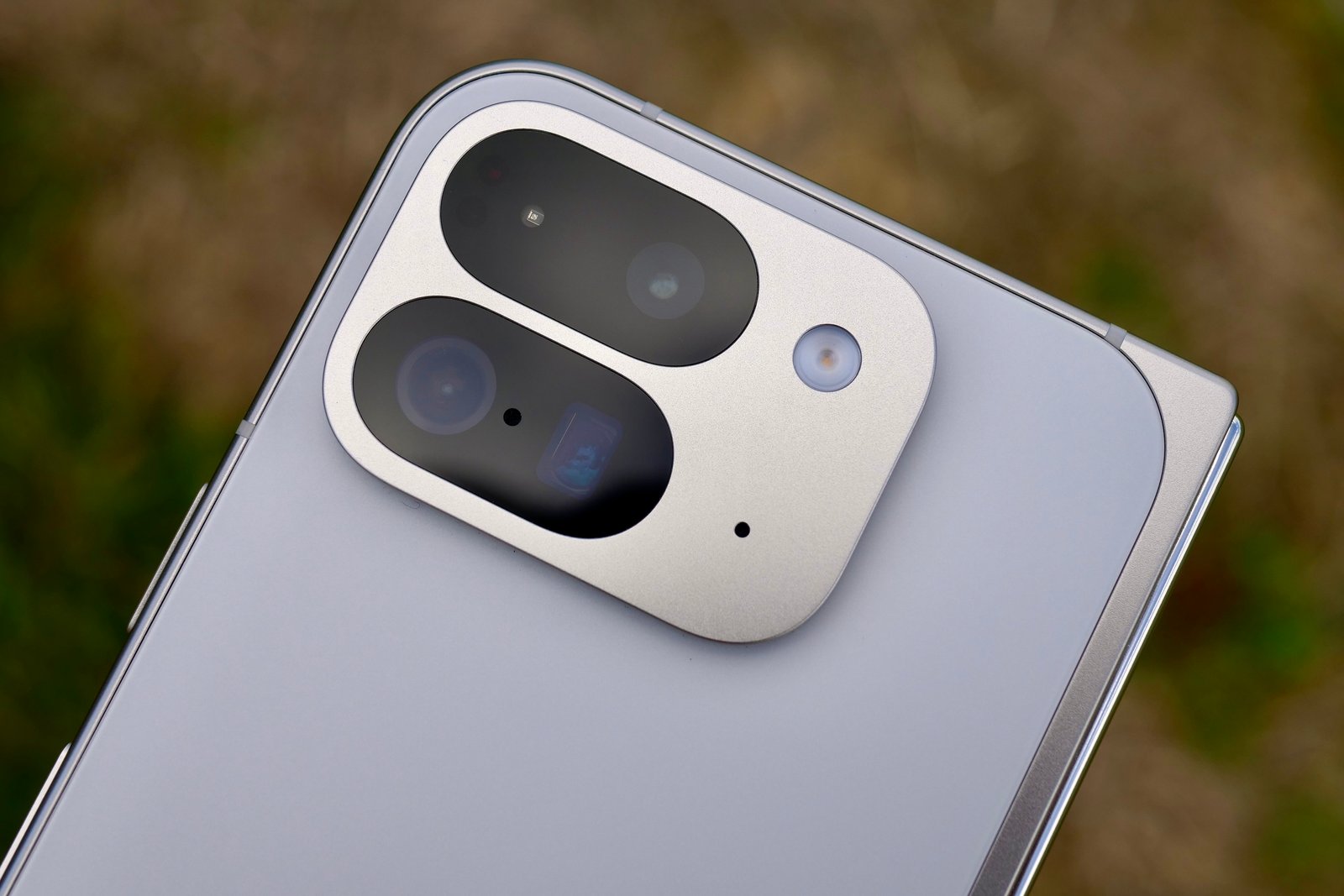 The Google Pixel 9 Pro Fold's camera module.