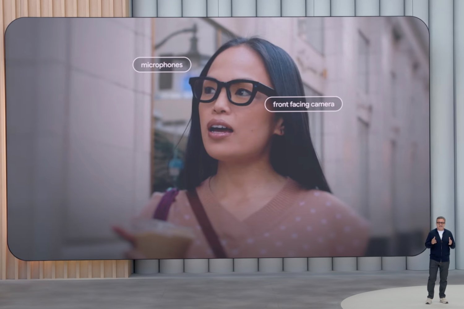 A still image taken from Google I/O 2025's keynote.