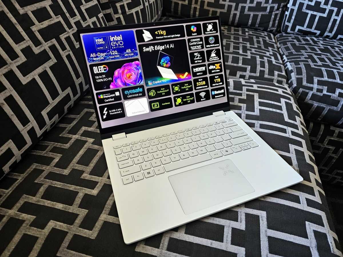 Acer Swift Edge front angle
