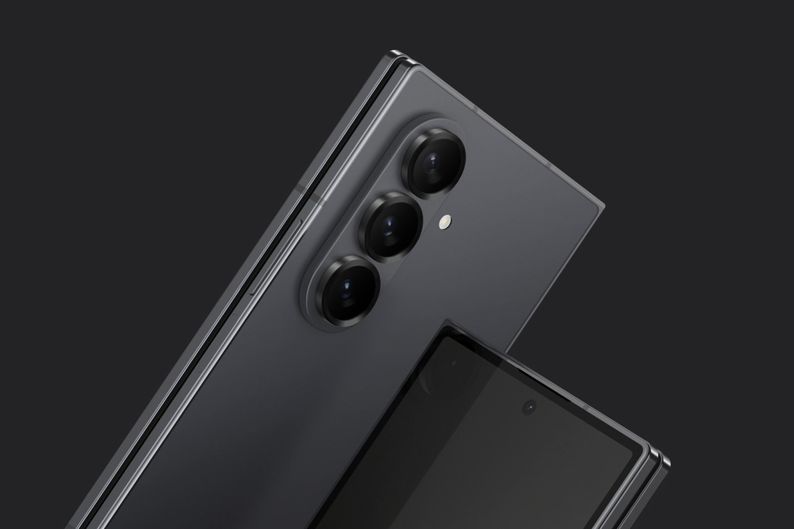 Leaked render of Samsung Galaxy Z Fold 7