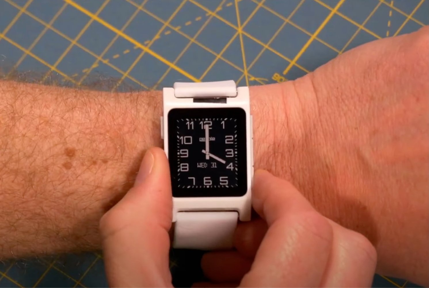 A still image taken from a video of the Core Devices Core 2 Duo demo.