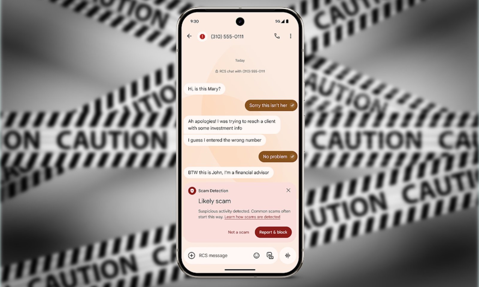 Scam prevention features integrated into Google’s Phone and Messages