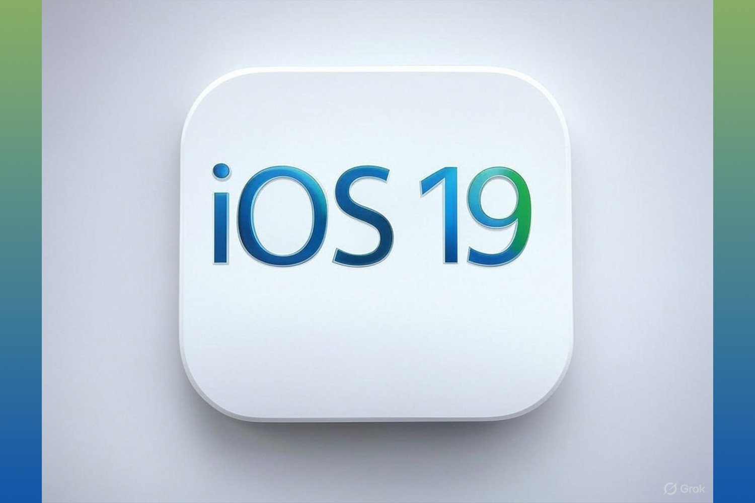 iOS 19 sample logo.