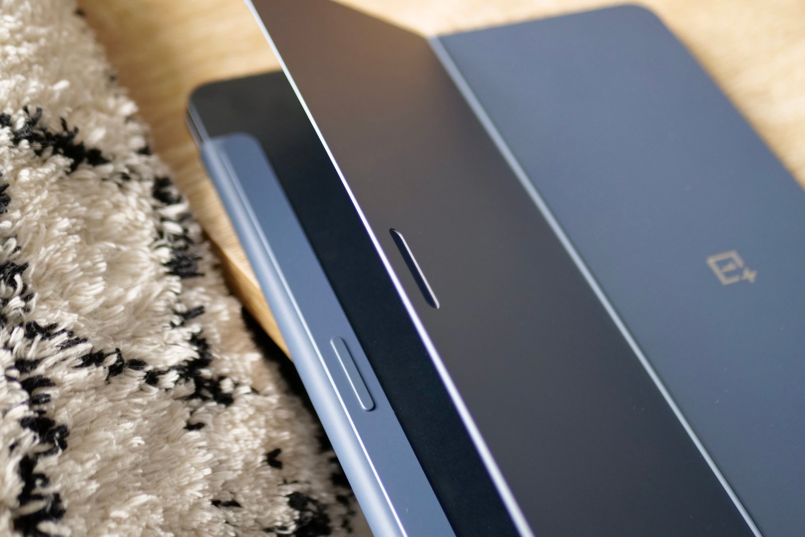 The OnePlus Pad 3's keyboard case attachement.