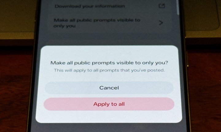 Changing fed visibility for Meta AI mobile app.