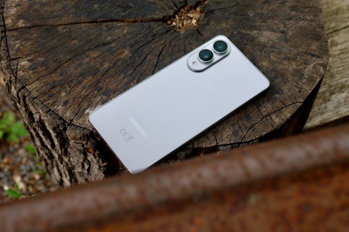 The back of the Samsung Galaxy S25 Edge.