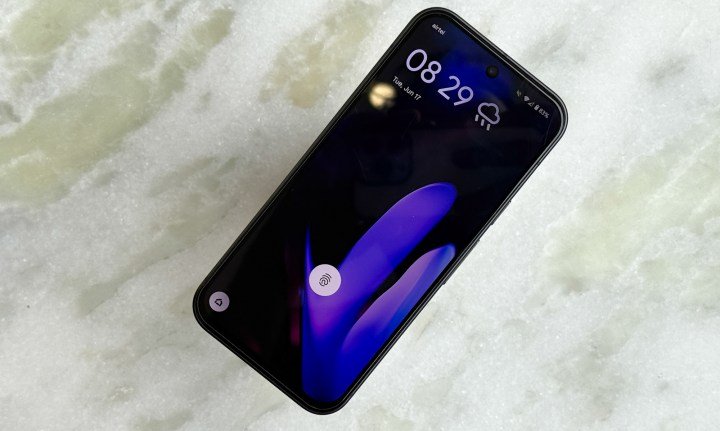 Lock Screen of the Google Pixel 9.