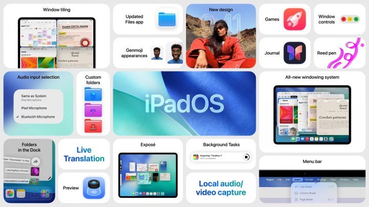 New features in iPadOS 26
