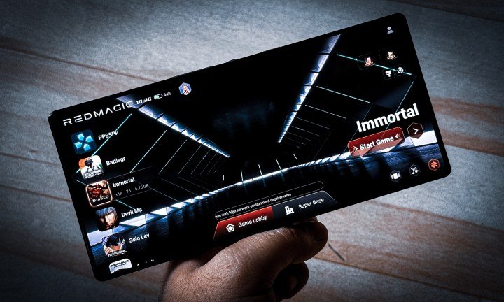 Game Space on Red Magic 10S Pro.