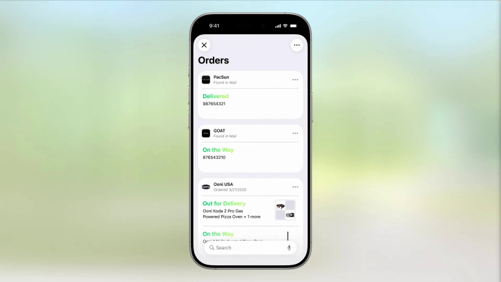 Order Tracking in Wallet