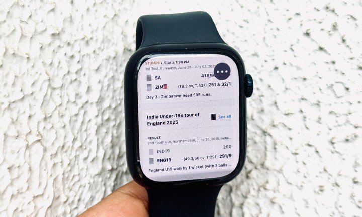 Using Ant Browser to explore the internet on an Apple Watch.
