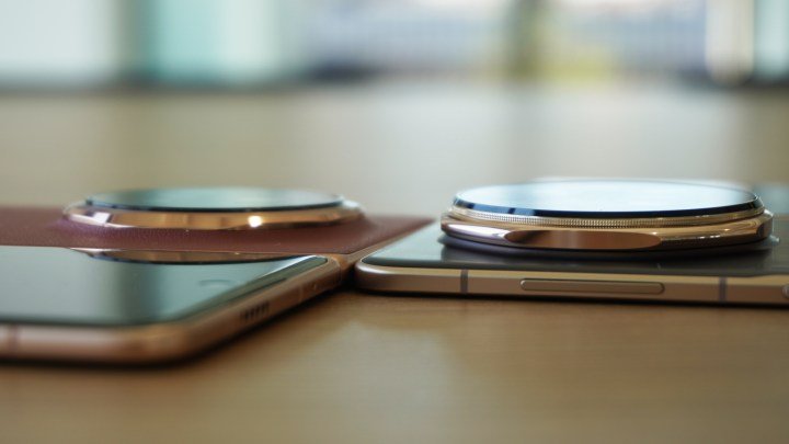The camera bumps of the Magic V5 and Magic V3 foldable phones