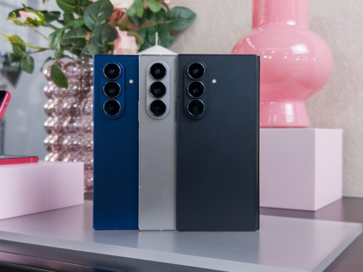 The back of the Galaxy Z Fold 7