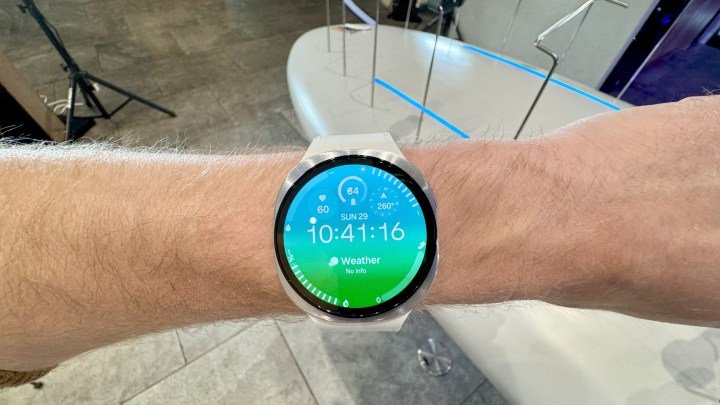 Galaxy Watch 8 on the hand