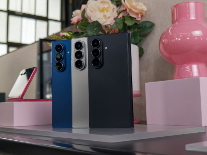 The back of the Galaxy Z Fold 7