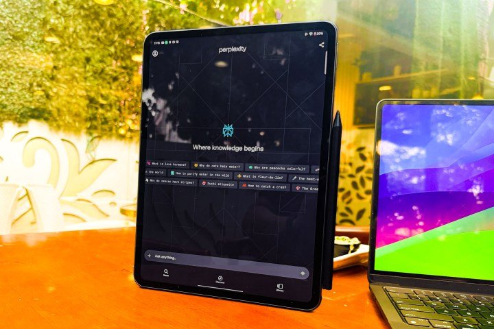 Running Perplexity on OnePlus Pad 2.