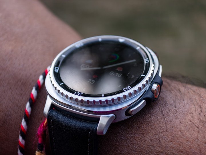 Samsung Galaxy Watch 8 Classic on the wrist