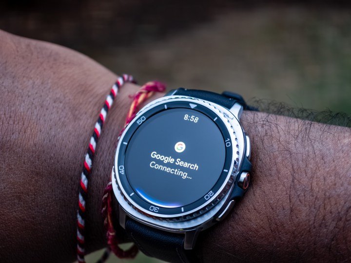Google Search using Gemini on the Galaxy Watch 8 Classic