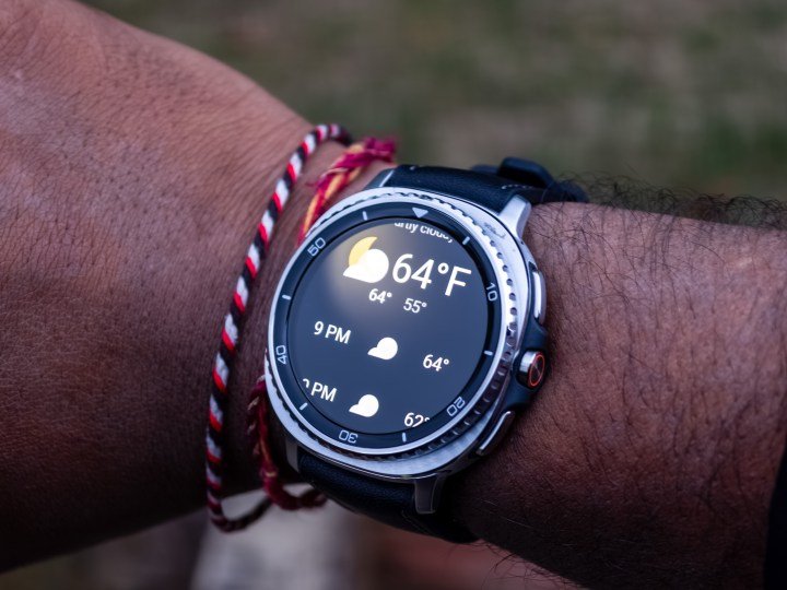 Weather using Gemini on the Galaxy Watch 8 Classic