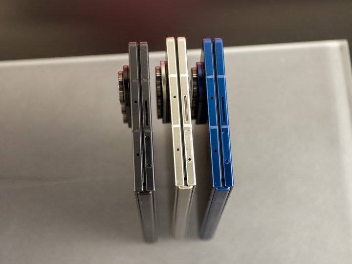 The thickness of the Galaxy Z Fold 7