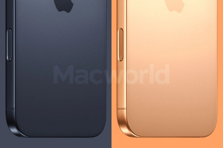 Leaked render of the iPhone 17 Pro in Black and Orange