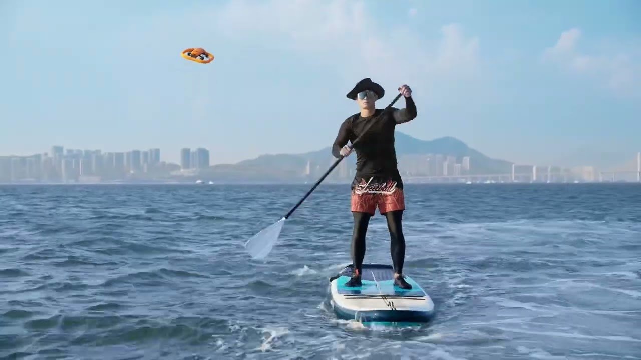 HOVERAir AQUA: A new way to fly on the water - YouTube