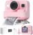Dylanto Kids Camera Instant Print,1080P Kids Instant Cameras That Print Photos,Christmas Birthday Gifts for Girls Age 3-12,Portable Toy for 3 4 5 6 7 8 9 10 Year Old Girls Boys…